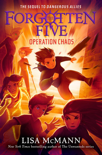 Operation Chaos (The Forgotten Five, Book 5) Lisa McMann 9780593698761