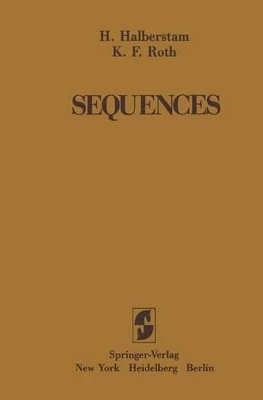 Sequences by Heini Halberstam 9781461382294