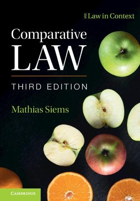 Comparative Law by Mathias Siems 9781108744058