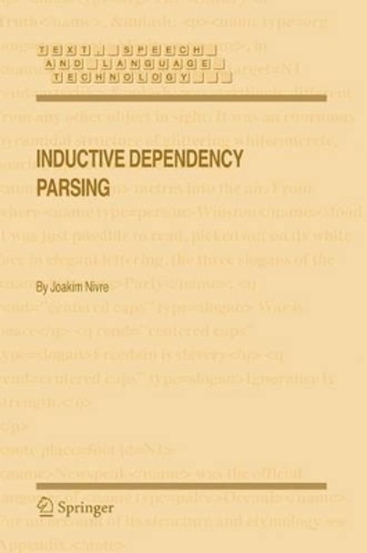 Inductive Dependency Parsing by Joakim Nivre 9781402048883