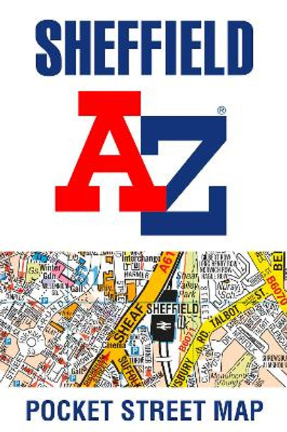 Sheffield A-Z Pocket Street Map by A-Z maps