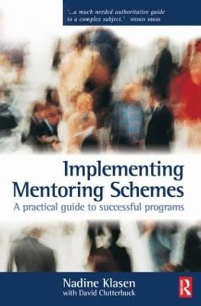 Implementing Mentoring Schemes Nadine Klasen 9780750654302