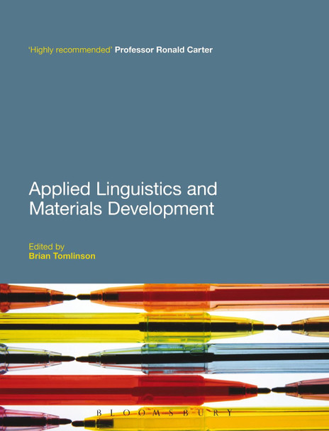 Applied Linguistics and Materials Development by Brian Tomlinson 9781441109439