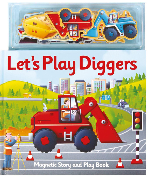 Magnetic Let's Play Diggers by Alfie Clover 9781787009721