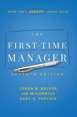 The First-Time Manager by Jim McCormick 9781400233588