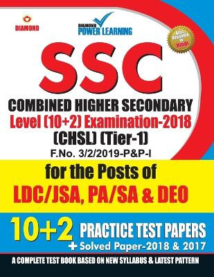 SSC - CHSL - Tier - I 10 +2 PTP by Diamond Power Learning Team 9789351657088
