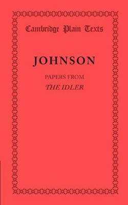 Papers from the Idler by Samuel Johnson 9781107624726