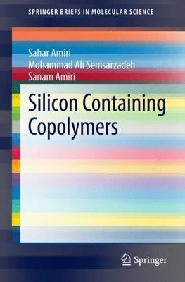 Silicon Containing Copolymers by Sahar Amiri 9783319092249