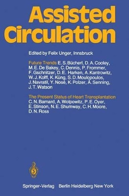 Assisted Circulation by Felix Unger 9783642672705