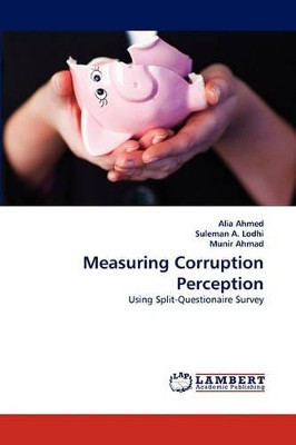 Measuring Corruption Perception by Alia Ahmed 9783838390710
