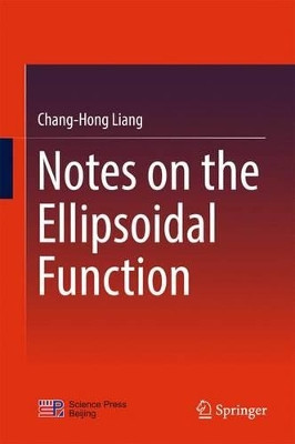 Notes on the Ellipsoidal Function by Changhong Liang 9789811029073