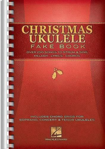Christmas Ukulele Fake Book by Hal Leonard Corp 9781480345706