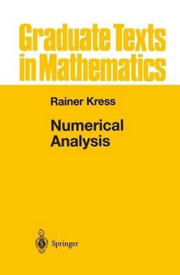 Numerical Analysis by Rainer Kress 9781461268338