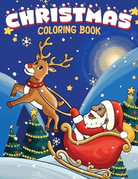 Christmas Coloring Book: Children's Coloring book featuring African-American Santa and children by Andrea George 9798989312917