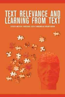 Text Relevance and Learning from Text by Matthew T. McCrudden 9781617355295