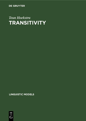 Transitivity by Teun Hoekstra 9783112419991