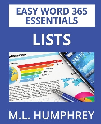 Word 365 Lists by M L Humphrey 9781637441022