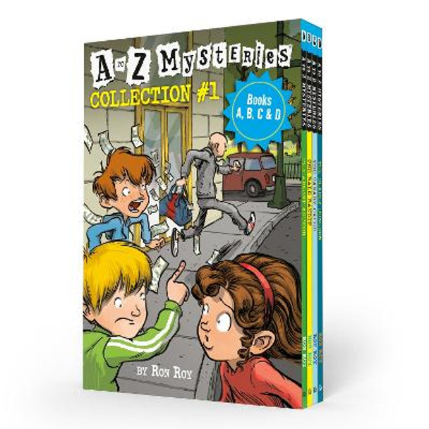 A to Z Mysteries Boxed Set Collection #1 (Books A, B, C, & D) by Ron Roy