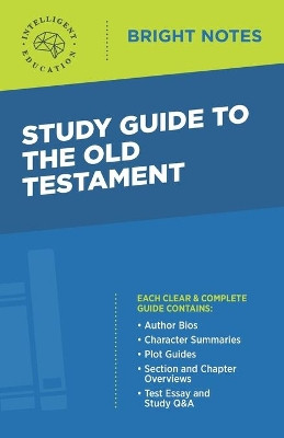 Study Guide to the Old Testament by Intelligent Education 9781645423805