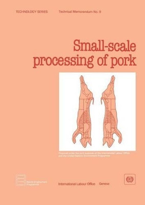 Small-scale Processing of Pork by Ilo 9789221005421