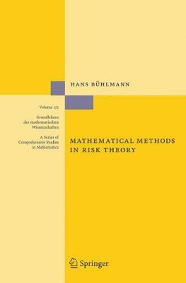 Mathematical Methods in Risk Theory by Hans Buhlmann 9783540617037