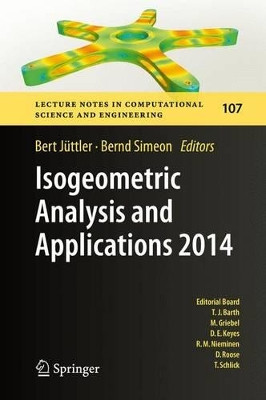 Isogeometric Analysis and Applications 2014 by Bernd Simeon 9783319233147