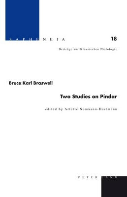 Two Studies on Pindar by Arlette Neumann-Hartmann 9783034316767