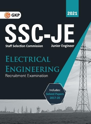 SSC 2021 Junior Engineers - Electrical Engineering - Guide by G K Publications Pvt Ltd 9789390820337