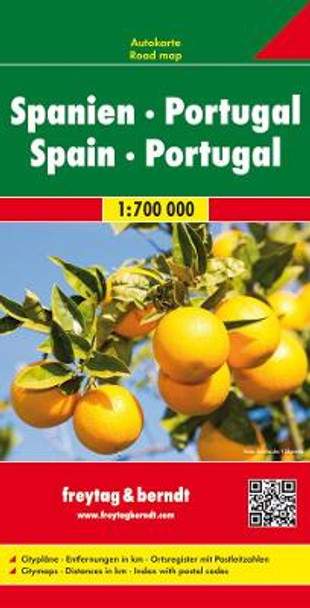 Spain - Portugal Road Map 1:700 000 9783707901597
