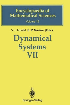 Dynamical Systems VII: Integrable Systems Nonholonomic Dynamical Systems by V. I. Arnold 9783540181767