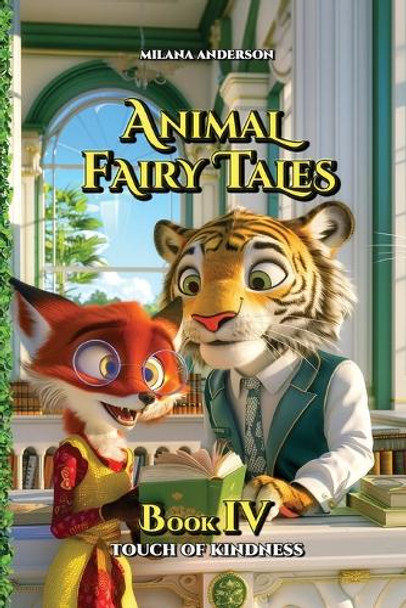 Animal Fairy Tales, Book Four: Animal Short Stories for Kids, Children's Fairy Tales Collection, Bedtime Storybook by Milana Anderson 9798991282277