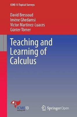 Teaching and Learning of Calculus by David Bressoud 9783319329741