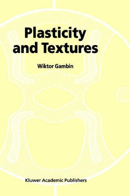 Plasticity and Textures by Wiktor Gambin 9781402002120