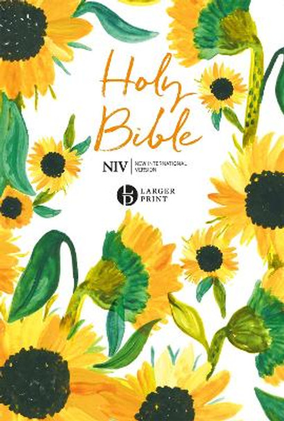 NIV Larger Print Soft-tone Bible by New International Version