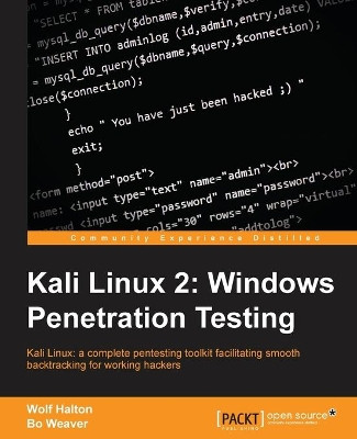 Kali Linux 2: Windows Penetration Testing by Wolf Halton 9781782168492