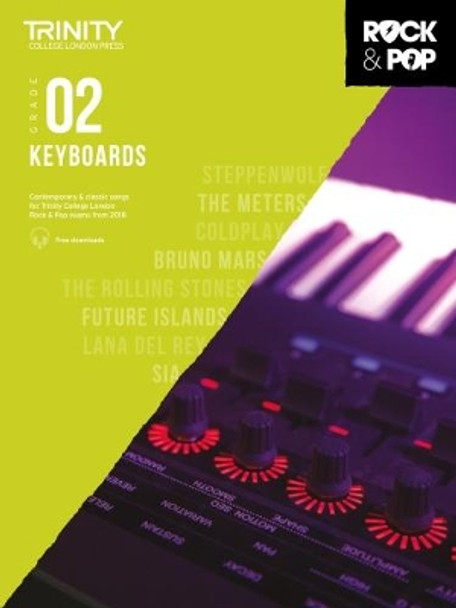 Trinity College London Rock & Pop 2018 Keyboards Grade 2 by  9780857366580