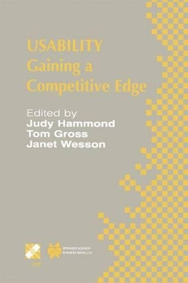 Usability: Gaining a Competitive Edge by Judy Hammond 9781402071874