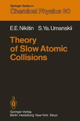 Theory of Slow Atomic Collisions by E. E. Nikitin 9783642820472