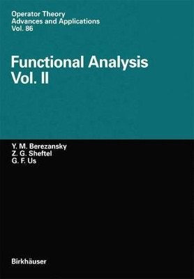 Functional Analysis: Vol.II by Yurij M. Berezansky 9783034898720