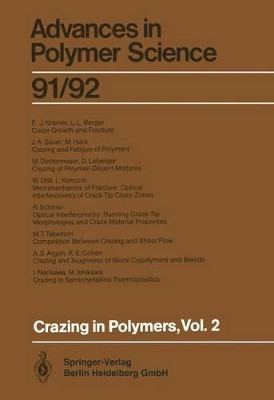 Crazing in Polymers Vol. 2 by A.S. Argon 9783662150276