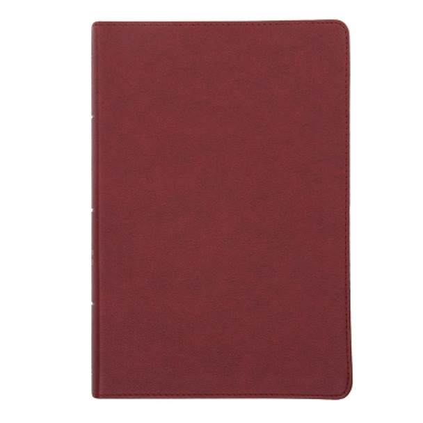 NASB Giant Print Reference Bible, Burgundy LeatherTouch by  9781087766041