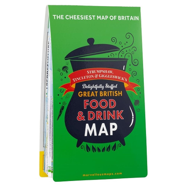 ST&G's Ludicrously Moreish Great British Food & Drink Map by  9781999784560