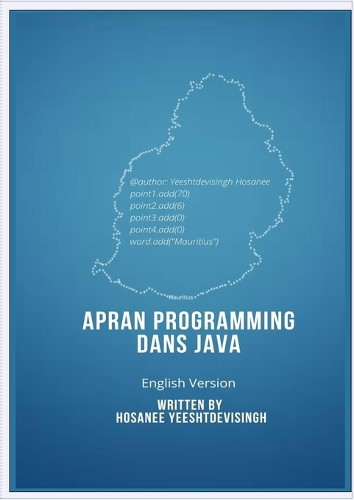 APRAN PROGRAMMING DANS PYTHON (learn programming in Python, english version) by Yeeshtdevisingh Hosanee 9789994908653
