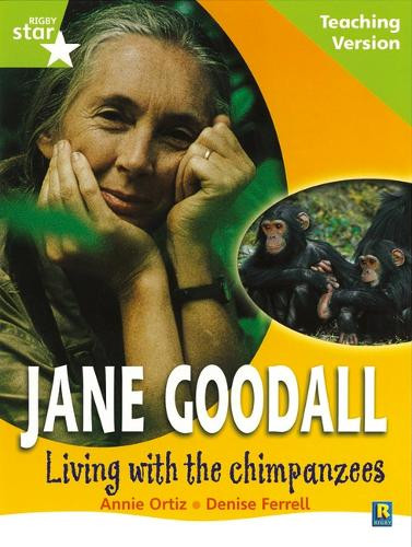 Rigby Star Guided Lime Level: Jane Goodall Teaching Version by  9780433050414
