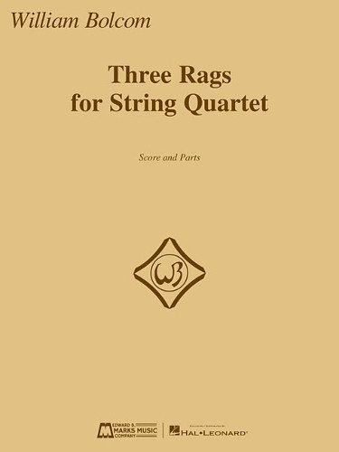 Three Rags for String Quartet by William Bolcom 9781540020451