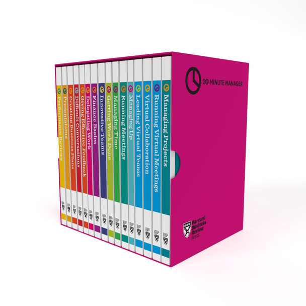 Harvard Business Review 20-Minute Manager Ultimate Boxed Set (16 Books) by  9781633697782