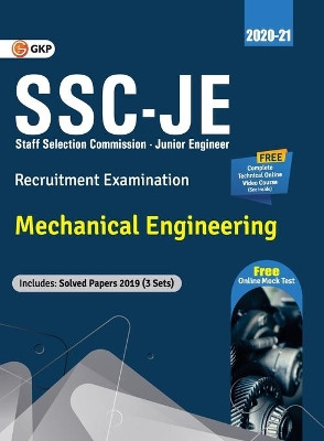 Ssc Je 2020: Mechanical Engineering by Gkp 9789389573558