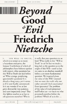 Beyond Good and Evil by Friedrich Nietzsche 9781922491626
