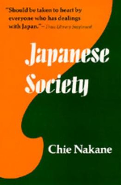 Japanese Society by Chie Nakane