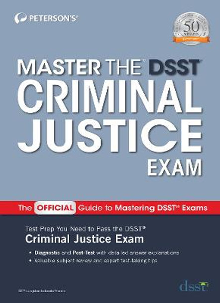 Master the DSST Criminal Justice Exam by Peterson's
